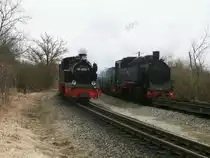 W�hrend 99 4802 weiter in eine sichere Zukunft f�hrt,ist das Schicksal von 99 1783 weiter ungewiss.Auch am 04.M�rz 2011 rostete die 99 1783 in Putbus weiter vor sich hin.