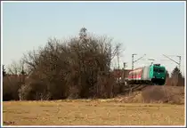 185 634 mit der n�chsten S3 in Richtung Neumarkt. (07.03.2011, P�lling)
Wenige Minuten sp�ter war die Strecke f�r ca. eine Stunde gesperrt da sich (m�ndlich �berliefert) an der Strecke ein B�schungsbrand ereignete. 