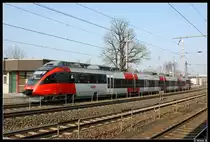 �BB 4024 macht am 05.03.11 halt in V�cklamarkt.