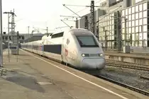 Am 20. November 2010 verl�sst TGV 4409 Stuttgart Hbf.