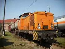 in Nordhausen erfolgte die Abstellung auf Grund abgelaufener Fristen der ITB Nr. 1. Hier gesehen am 11.4.2009