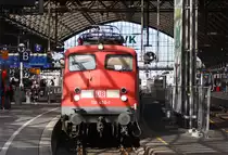 110 456-1 mit Lr11842 K�ln Hbf-Deutzerfeld im K�lner Hbf, 7.3.11