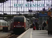 101 070-1 mit dem IC2044 aus Leipzig in K�ln Hbf, 7.3.11