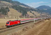 1116 271  Top Performer am Zug  war 12.03.2011 mit
dem IC 518 ebenfalls bei Rottenmann zu sehen.