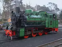 Mh 52 hat sich und das Lok-und Zugpersonal,am 12.M�rz 2011,ihre Pause in G�hren verdient.