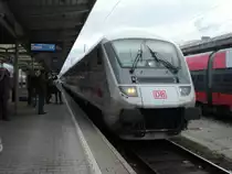 Am Morgen des 31. M�rz 2010 steht ein IC-Steuerwagen als EC W�rthersee nach Dortmund in Villach Hbf.