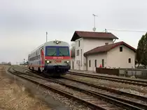 Der 5047 088 am 13.03.2011 bei der Ausfahrt aus Gurten. 