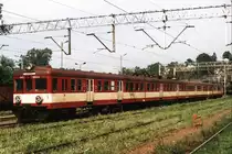 EN57-1823 auf Bahnhof Chab�wka am 8-8-2001. Bild und scan: Date Jan de Vries. 