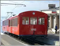 Vorstellwagen ex VRB passend zu den Bhe 2/4. (14.02.2011)