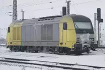 ER 20-002 steht abgestellt im Rangierbahnhof Gro�korbetha,30.12.2010