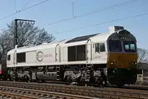 Euro Cargo Rail bzw DB Schenker 247 020 am 7.3.11 in Duisburg-Neudorf.