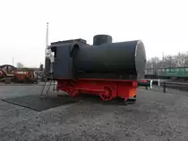 Eine Dampfspeicherlok auf dem Gel�nde der ehemaligen Zeche Zollern in Dortmund-B�vinghausen am 01.03.2011.