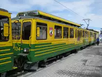 BDeh 4/8 134 in Kleine Scheidegg, 15.03.2011.