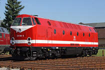 Die 229 188-8 beim 175 Jahre Eisenbahn in Deutschland fest im BW N�rnberg Gostenhof am 20,08,10