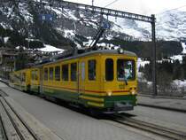 BDeh 4/4 Pendel 120 in Wengen, 15.03.2011.