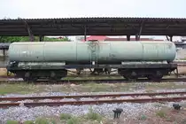 บ.ท.น.6 (บ.ท.น. =B.W.T./Bogie Water Tank Wagon) am 08.Jänner 2011 in der Nakhon Lampang Station.