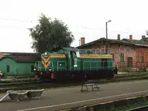 SM42-707 auf Bahnhof Poznań Gl�wny am 5-8-2001. Bild und scan: Date Jan de Vries.