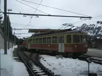 Be 4/4 31, ex. Bipperlisi, ASm, in M�rren, 15.03.2011.