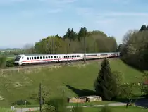 ein Intercity am 25.04.2009 unterwegs bei A�ling