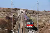 IC 657 ist von Wien nach Graz unterwegs. Pfaffst�tten, am 22.03.2011.