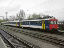 RBe 540 057 Pendel abgestellt in Z�rich Wollishofen, 31.03.2011.