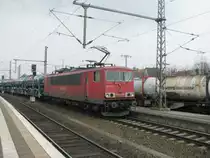 155 172-2, f�hrt am 23.03.2011 in Lehrte ein.