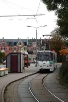Plauen - PSB/Linie 4 - 239 an der Endhaltestelle Prei�elp�hl am 07.10.2010