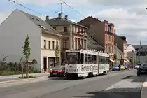 Plauen - PSB/Linie 1 - 241 in der Neundorfer Str. zw. den Hst. Hans-L�wel-Platz und Dittrichplatz am 12.05.2010