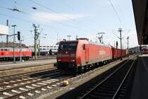 185 197-1. f�hrt am 08.04.2011 durch Hannover HBF.