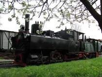 298.56 und O&K Lok 6 im Heizhausbereich Stainz. Heuteam 11.04.2011  hat 298.56 die abnhame f�r den Betrieb auf der Stainzer Lokalbahn bekommen. 