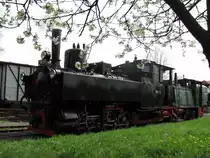 298.56 und O&K Lok 6 im Heizhausbereich Stainz. Heuteam 11.04.2011  hat 298.56 die abnhame f�r den Betrieb auf der Stainzer Lokalbahn bekommen. 