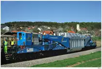 Der Trafo des 49180; im Hintergrund ist St.Johann i.d. Haide; 10.4.2011