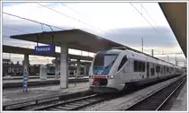 Im Regionalzug von Milano nach Lecce. 1.Nacht in Faenza (05.04.2011)
Dieser ALn 501 Minuetto brachte uns als R6808 �ber die Gebirgsstrecke via Borgo San Lorenzo das erste Mal �ber den Appenin nach Firenze SMN.