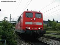 151 070 als Lokzug bei der einfahrt in den Wiener S�dbahnhof Ostseite, am 24-09-2002
