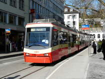 FB - Triebwagen Be 4/6 71 und Be 4/6 70 in Z�rich Stadelhofen am 01.04.2011