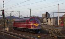 Nohab MY 1151 bei ihrer Feierabendruhe im Bahnhof G�ttingen. Schubdienst ist anstrengend... Aufgenommen am 02.04.2011.