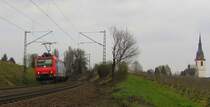 SBB Cargo 482 019-7 (91 85 4482 019-7 CH-SBBC) mit einem gemischten G�terzug Richtung Koblenz, bei Erbach (Rheingau); 30.03.2011