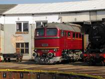 DR 120 274-6 im Museum Bw Arnstadt historisch; 25.04.2011

