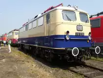 E10 1239 im DB-Museum Koblenz L�tzel am 21.05.11