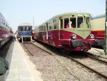 CFL Triebwagen im DB-Museum Koblenz L�tzel am 21.05.11 