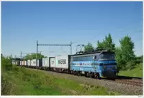 240.107 mit einem GZ Fahrtrichtung Breclav; Nahe Ladna, 7.5.2011