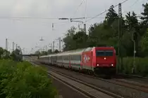 185 631-9 mit einem Sonderzug in Angermund am 22.05.2011