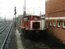 K�f 335 auf M�nster Hauptbahnhof am 28-10-2000. Bild und scan: Date Jan de Vries.