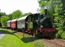 Lok  Waldbr�l  am 29.5.2011 auf der Wiehltalbahn.