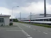 Hier verl�sst eine EW IV Garnitur als IR nach Bern gerade Burgdorf am 22.5.