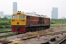 GEA 4537 (Co'Co', de, General Electric, Bj.1995) am 16.M�rz 2011 im Bf. Bang Sue Junction.