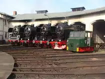 35 1113-6, 52 8047-4, 50 3610-8, 52 8131-6 sowie das ASF mit der Nummer 94 pr�sentierten sich am 14.5.2011 im Museums BW Nossen.