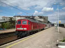 232 240 in Stettin, Szczecin Glowny mit dem EC 179 nach Prag
28.05.2011