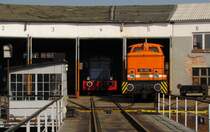 DR V60 1100 vom DB Museum im Museum Bw Arnstadt historisch; 25.04.2011