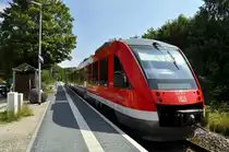 VT 648 in Simmelsdorf-H�ttenbach.